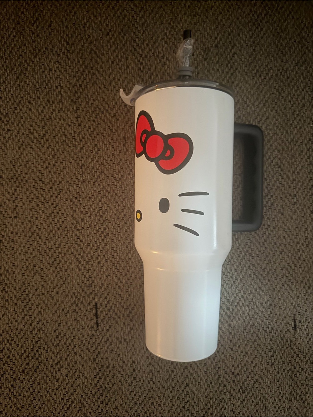 Hello Kitty White Tumbler with Red Bow - Picture 2 of 2